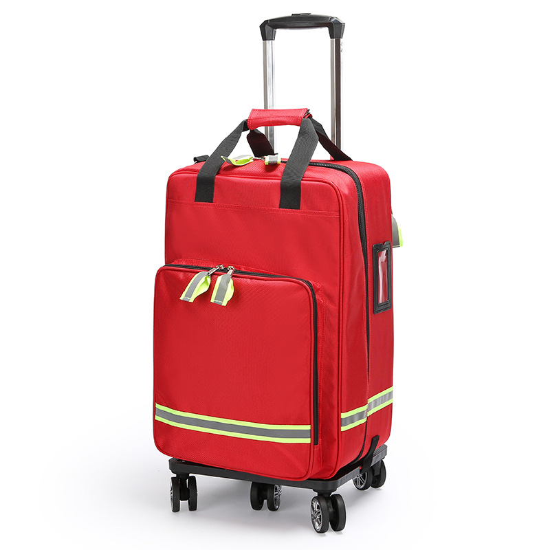 Large Capacity Empty Trolley F - First Aid Bag Kit recensione e prezzo