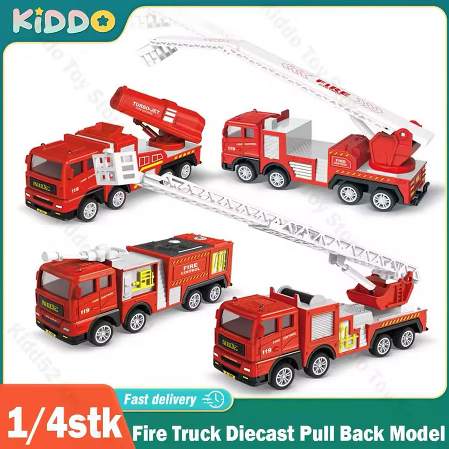 1pc-Alloy Fire Truck 1:32 Simu - Fire Escape Ladder recensione e prezzo
