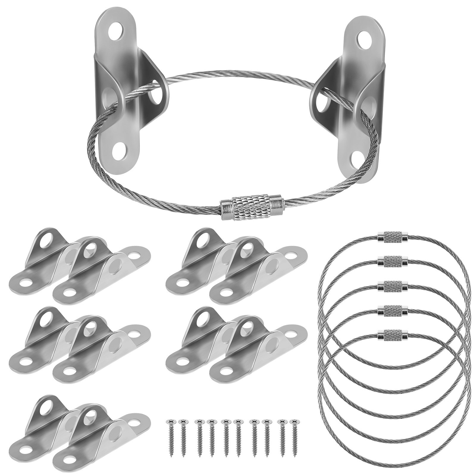 6Sets Wall Mount Furniture Anc - Earthquake Anchor Strap recensione e prezzo